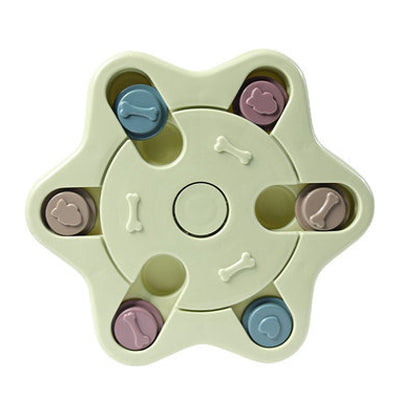 Interactive Dog Puzzle Toy Smart Treat Dispenser 24x24x3cm