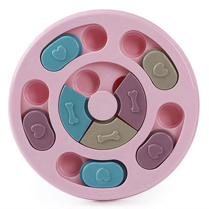 Interactive Dog Puzzle Toy Smart Treat Dispenser 24x24x3cm