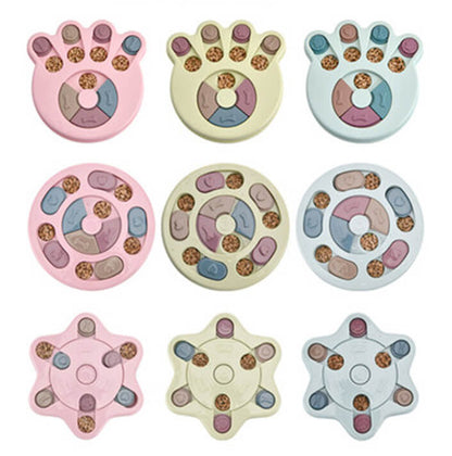 Interactive Dog Puzzle Toy Smart Treat Dispenser 24x24x3cm