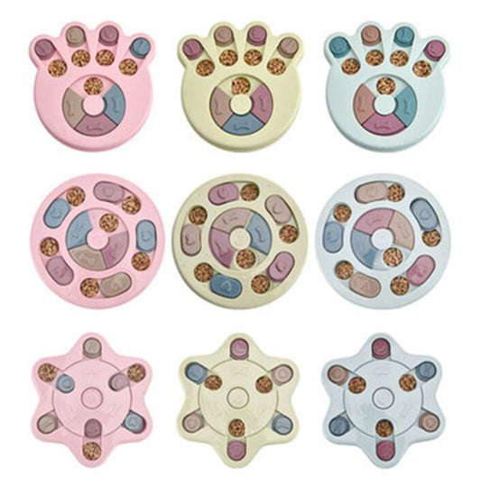 Interactive Dog Puzzle Toy Smart Treat Dispenser 24x24x3cm