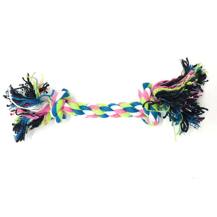 Cotton Dog Rope Toy Set Durable Chew Tug Interactive 10 Pack 9