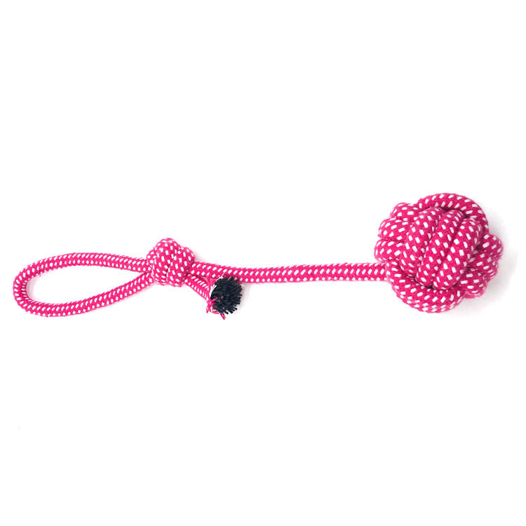 Cotton Dog Rope Toy Set Durable Chew Tug Interactive 10 Pack 4