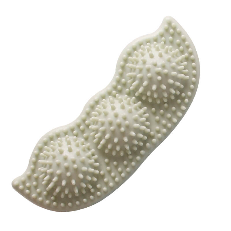 Rubber Dog Chew Toy Teeth Cleaning Toothbrush Shape