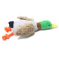 Squeaky Plush Duck Dog Toy Soft Interactive Chew