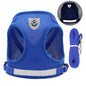 Reflective Dog Harness Traction Rope Adjustable Vest