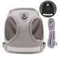 Reflective Dog Harness Traction Rope Adjustable Vest