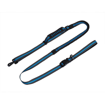 Adjustable Nylon Dog Leash Stretchable Waist Running Traction Rope
