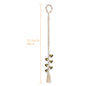Woven Dog Rope Toy Training Doorbell with Bells 2