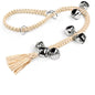 Woven Dog Rope Toy Training Doorbell with Bells 3