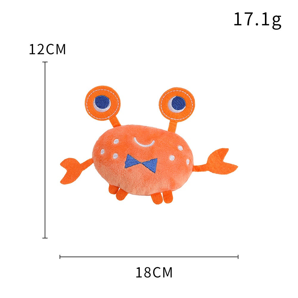Squeaky Plush Dog Toy Soft Durable Interactive 26