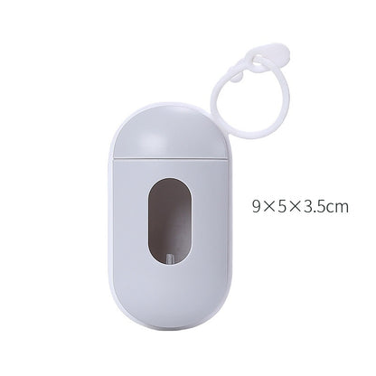 Plastic Dog Poop Bag Dispenser Holder Compact 9x5x3.5cm 2