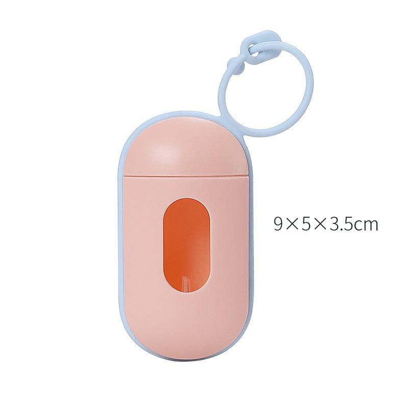 Plastic Dog Poop Bag Dispenser Holder Compact 9x5x3.5cm 7
