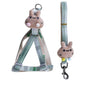Nylon Dog Harness and Leash Set Rabbit Plush Design 3