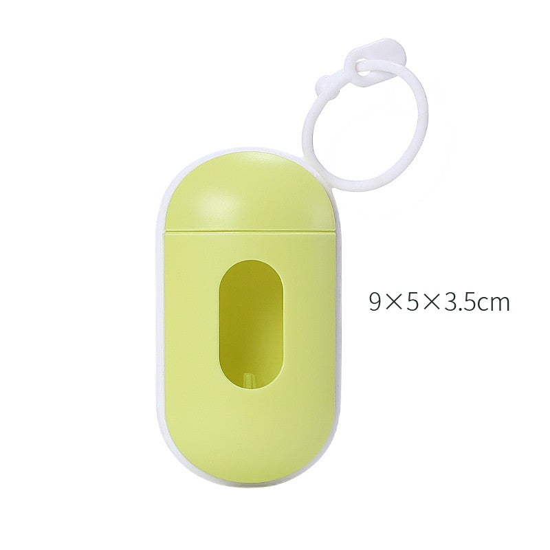 Plastic Dog Poop Bag Dispenser Holder Compact 9x5x3.5cm 3