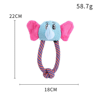 Squeaky Plush Dog Toy Soft Durable Interactive 36