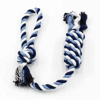 Cotton Dog Rope Toy Durable Knot Chew Toy for Dogs 10