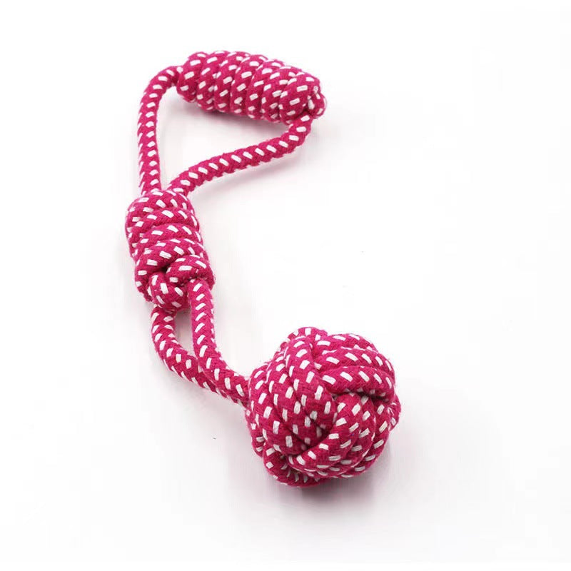Cotton Dog Rope Toy Durable Knot Chew Toy for Dogs 20