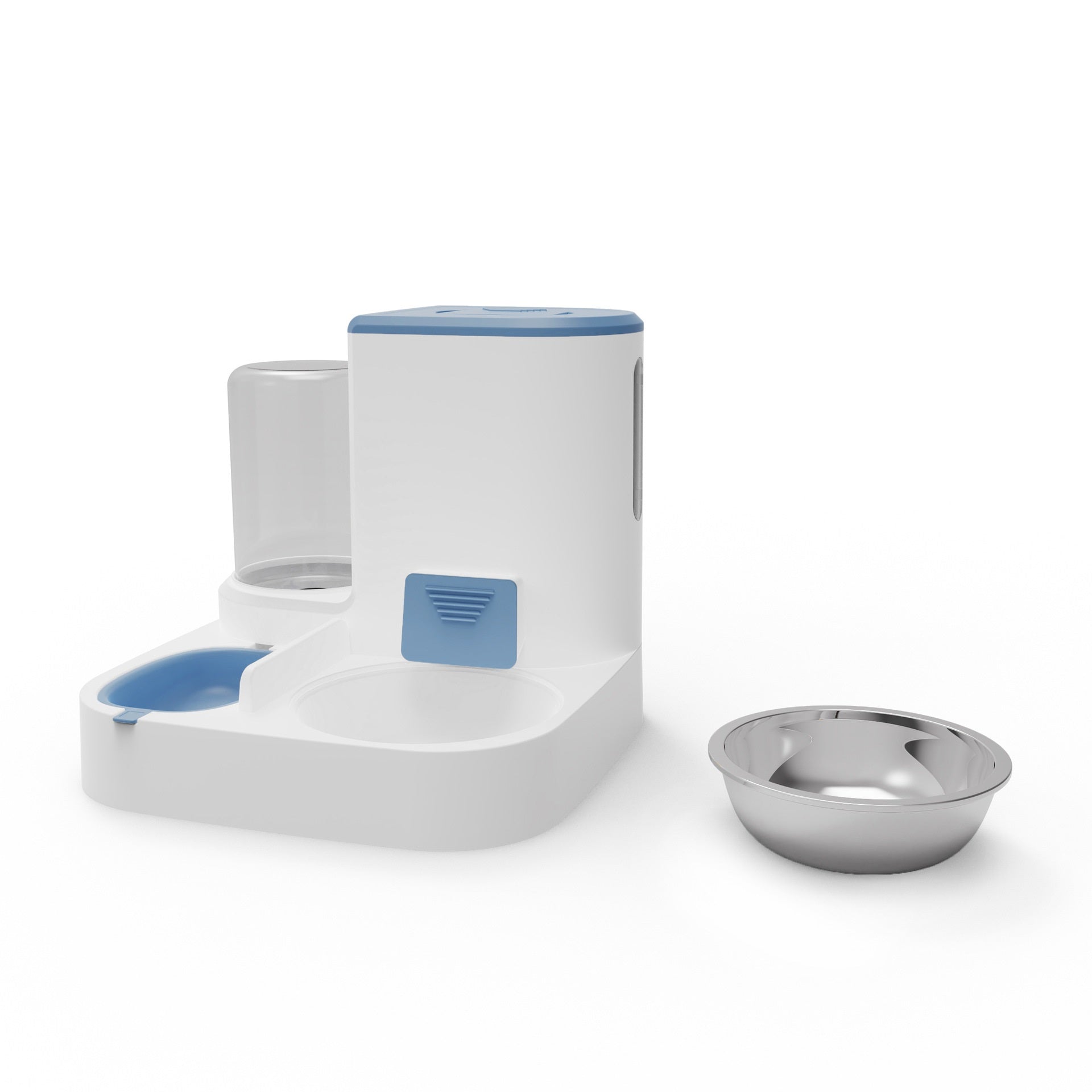 Automatic Dog Feeder and Water Dispenser Plastic 1L 2.2L Capacity 3