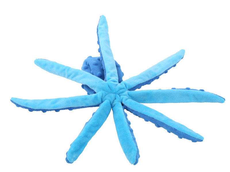 Wholesale Dog Squeaky Toys Octopus3
