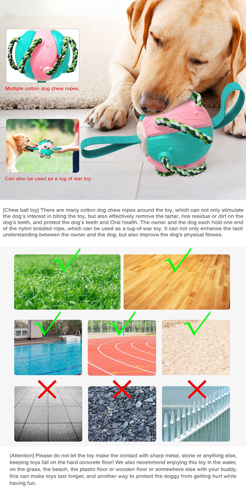 Wholesale dog flying disc football interactive toys 4
