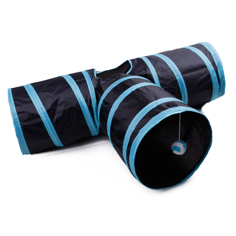 Wholesale 3 Way Cat Tunnel skyblue