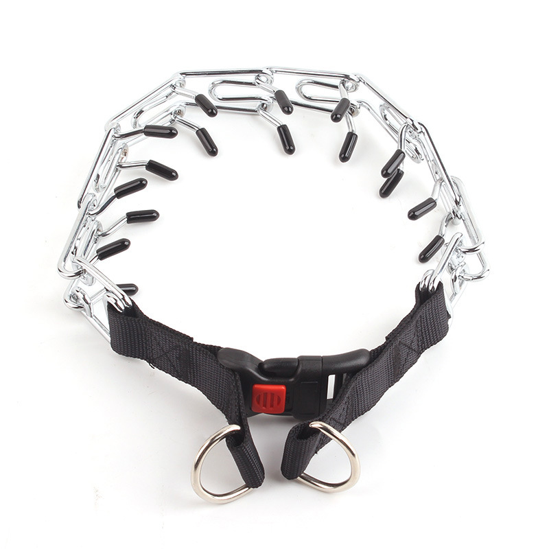 Wholesale Adjustable Prong Dog Training Collar with Buckle