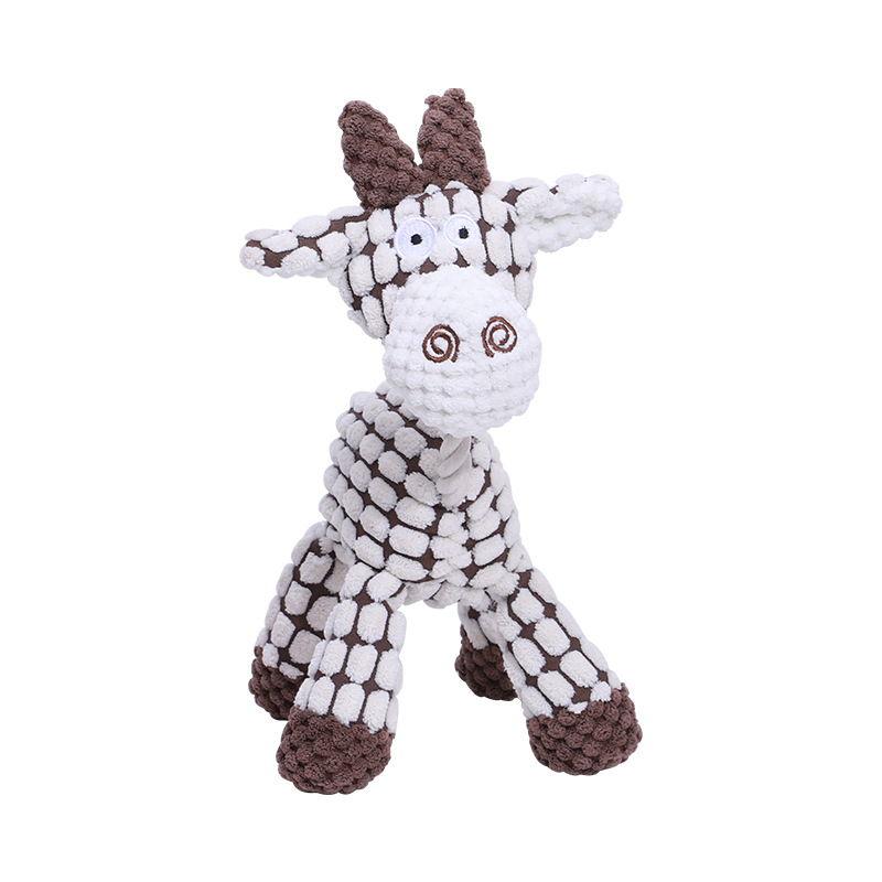 Wholesale Dog Plush Toy Squeaky Donkey Sheep