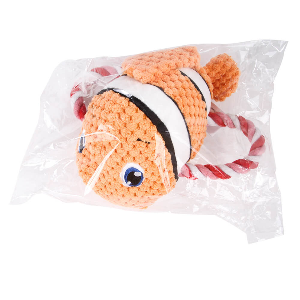 Großhandel Hund Plüsch Spielzeug Squeaky Fish2