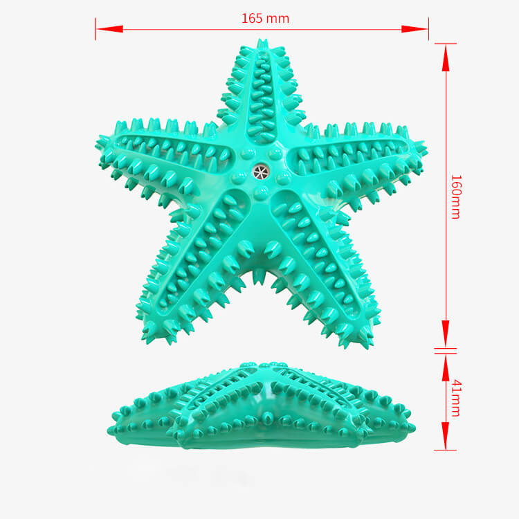 Wholesale Dog Squeaky Toy Starfish 2