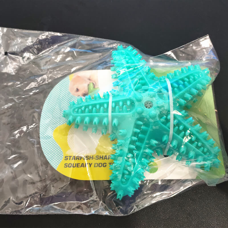 Wholesale Dog Squeaky Toy Starfish 3