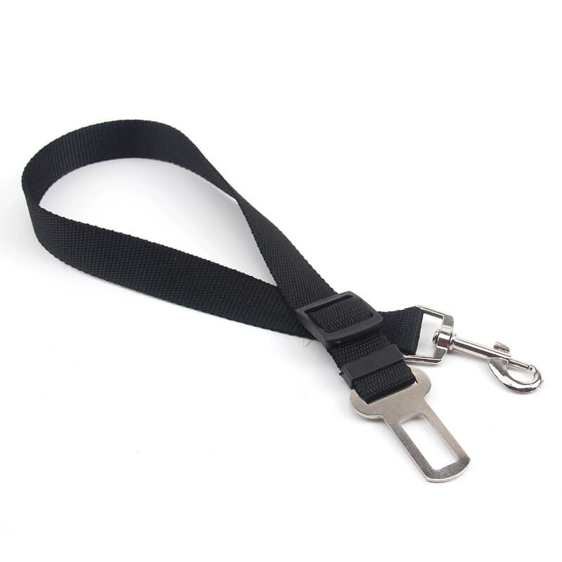 Wholesale pet supplies dog car safety belt black