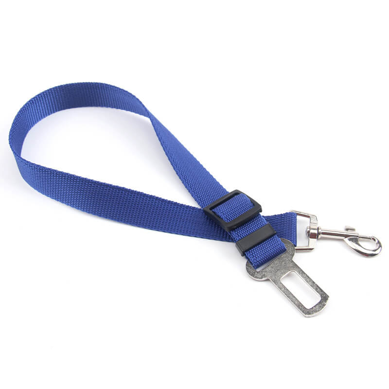 Wholesale pet supplies dog car safety belt blue