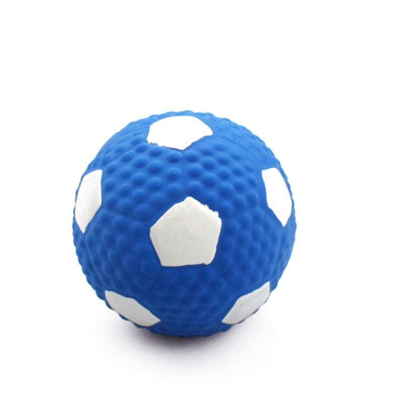 Wholesale Football Basketball Baseball Tennis Squeaky Latex Rubber Dog Toy Balls (6)